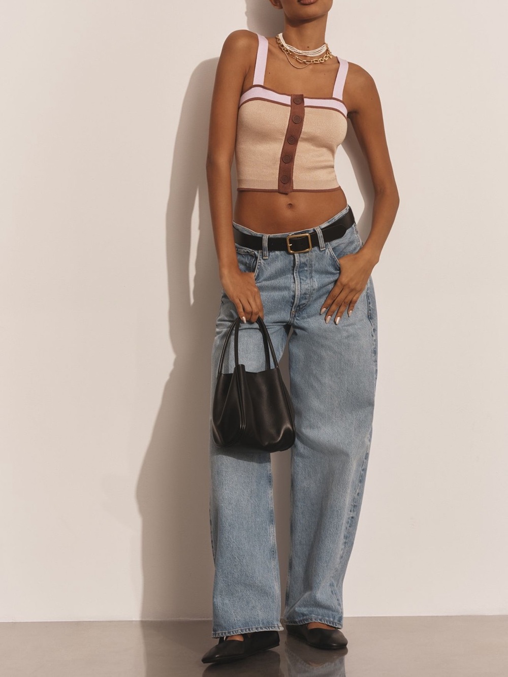 Citizens of Humanity Ayla High-Rise Wide Leg Women Jeans in Light Blue